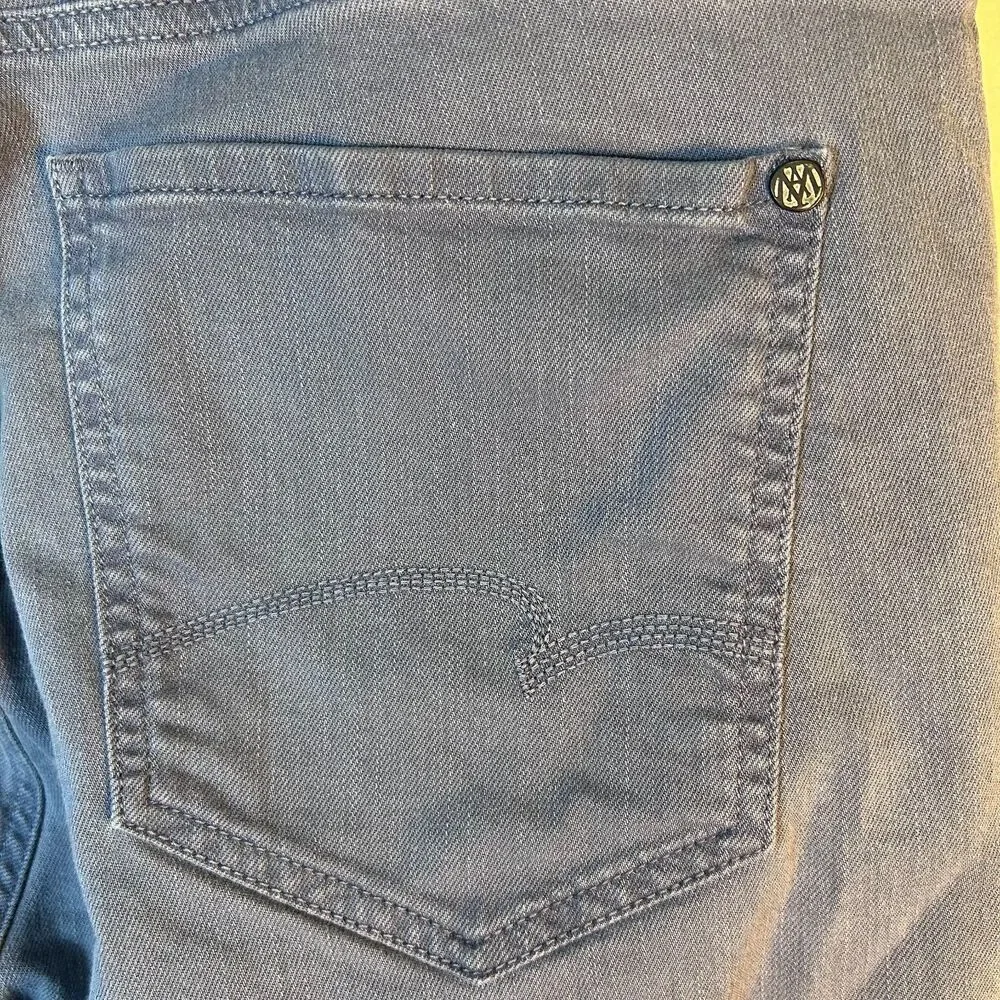 Mavi Men's Jake Medium Blue Stretch Twill Slim Fit Jean Style Pants Size 38/31